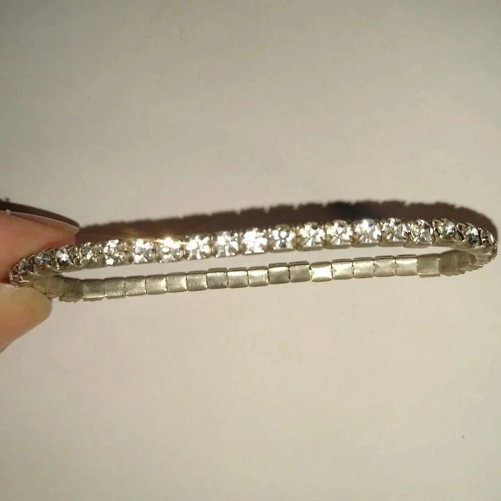 Vintage Crystal Sparkling Bracelet Quality Jewelry